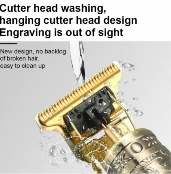 Aorlis AO-50018 Professional LCD Display USB Charging Hair Trimmer 1200Mah