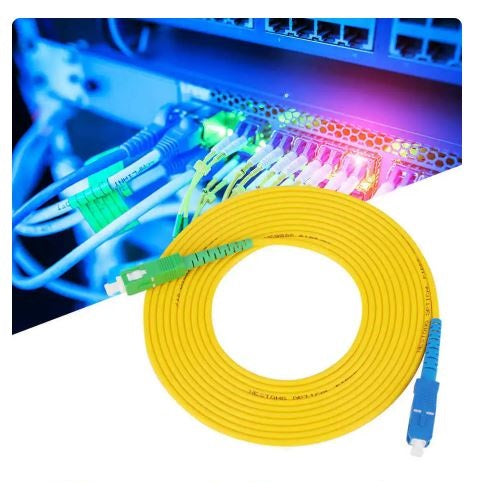 XF0165-4 SC/APC – LC/UPC Simplex Single Mode Fiber Optic Patch Cord 2.0mm 15M
