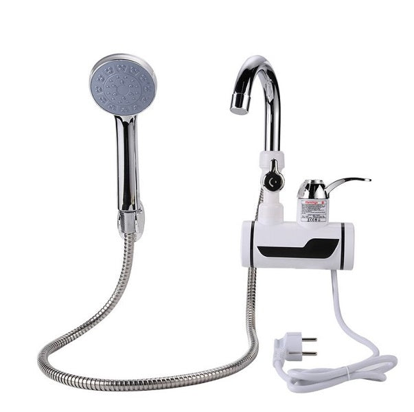 JG020 Side Water Inlet Heated Faucet With Shower