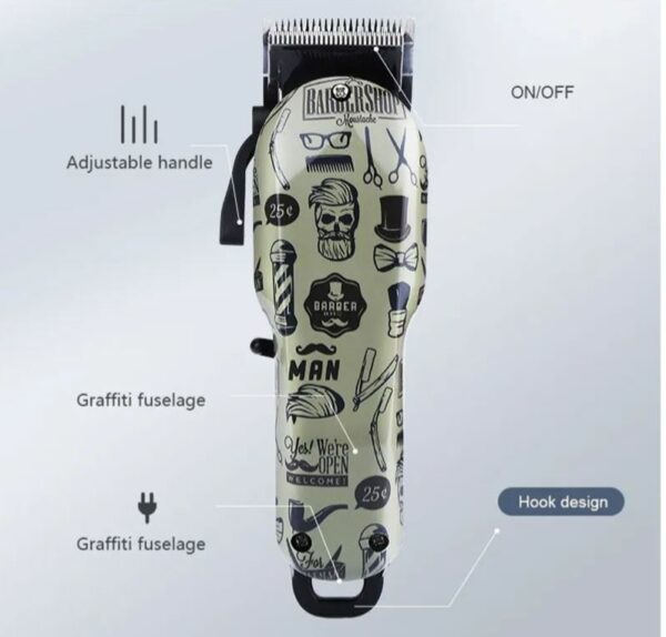 Aorlis AO-50010 Rechargeable Retro Hair Trimmer 10W