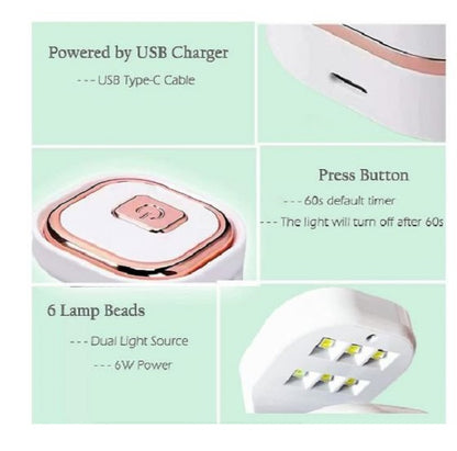 Aorlis AO-78035 Mini UV/LED Nail Lamp