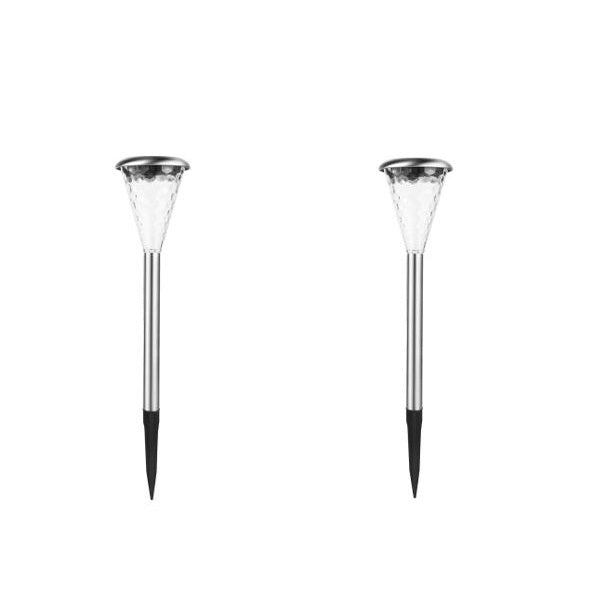 Aerbes AB-TY61 Solar Powered Spike Light 2pcs Warm White LED 30W