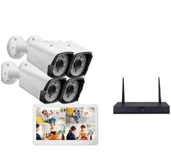 Aerbes AB-JK05 Wifi Camera Surveillance Kit 4 Channel
