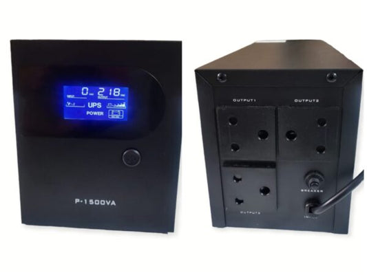 1500VA UPS Uninterruptible Power Supply 900W