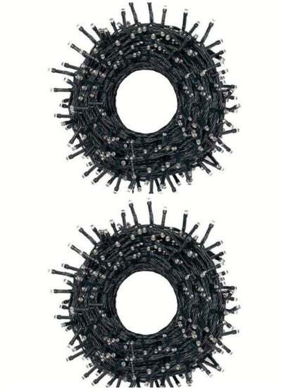 LED Inter-connecting Black Cable Fairy Light White 10M