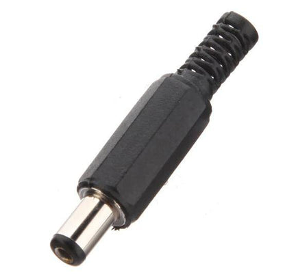 2.1mm x 5.5mm DC Power Male Plug Jack Adpater (Pack of 10)