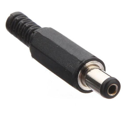 2.1mm x 5.5mm DC Power Male Plug Jack Adpater (Pack of 10)