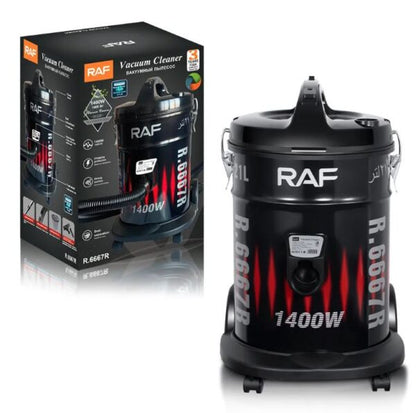 RAF R.6667R Strong Suction 21L Electric Household High Vacuum Cleaner 1400W