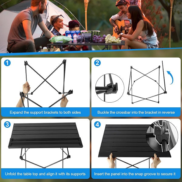 JG20375289 Foldable Camping Table 68cm x 47cm x 40cm