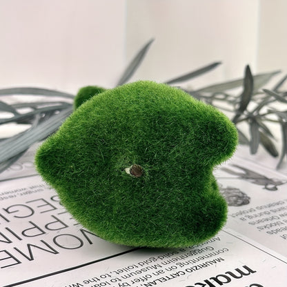 Easter Bunny Green Foam Flocking 3D Moss Bunny Craft - Artistic Garden Ornaments, Great for Room Decoration