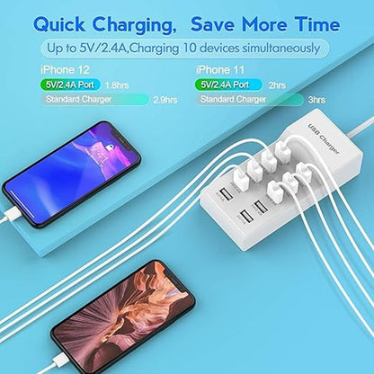 CH-650 Treqa 6USB Port + 4PD USB Hub