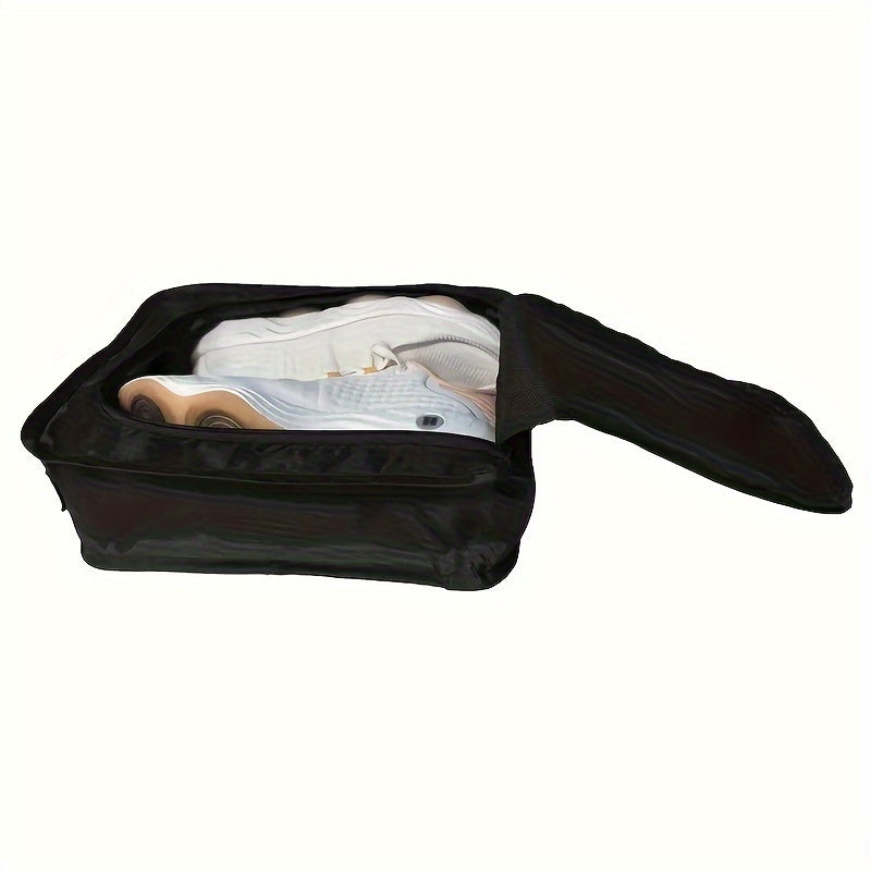 1 Multifunctional Waterproof Travel Storage Bag] Waterproof Fabric Storage Bag, Multifunctional Portable Folding Shoe Storage Bag, Rectangular Travel Storage Bag with Zipper, Suitable for Office, Beach, RV, Christmas Ornaments,