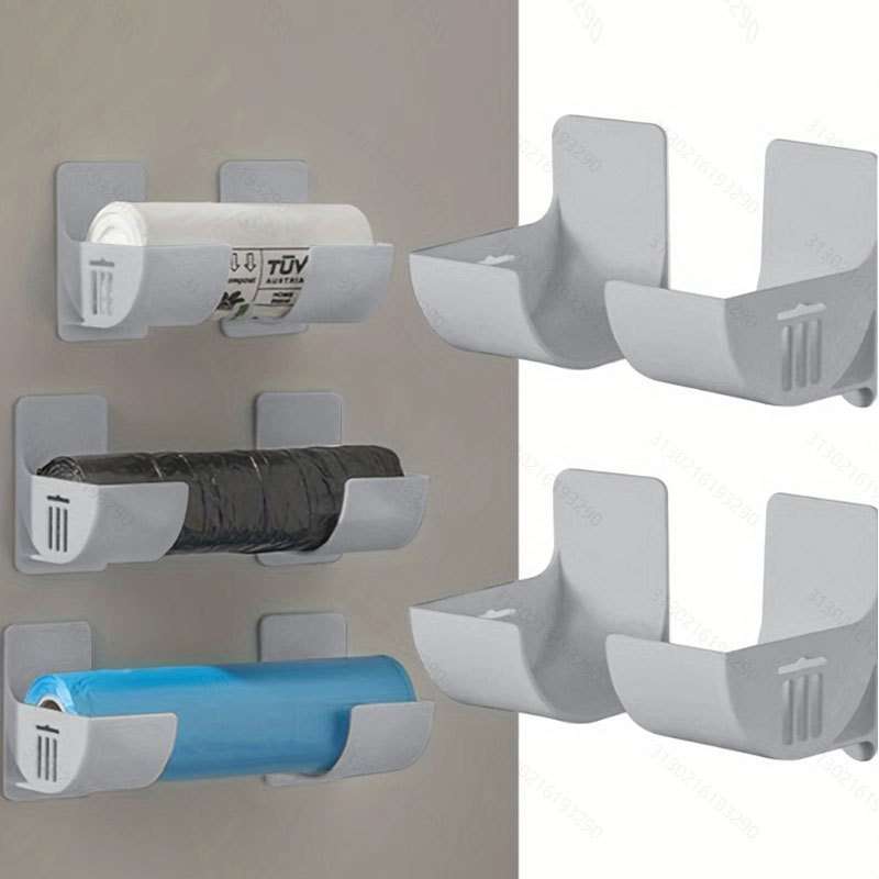 4 PCS Non-Drilling Kitchen Storage Racks