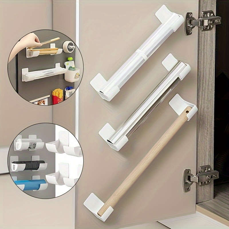 4 PCS Non-Drilling Kitchen Storage Racks