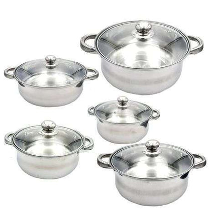 10-Piece Home Cookware Set