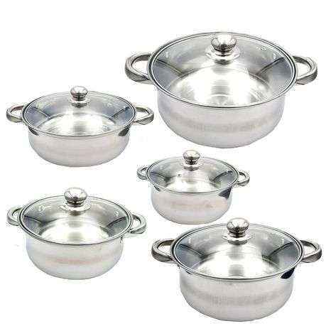 10-Piece Home Cookware Set