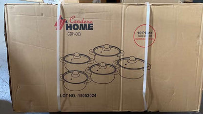 10-Piece Home Cookware Set