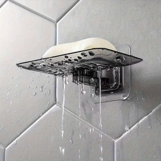 Crystal Clear Wall-Mounted Soap Dish