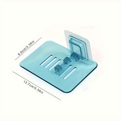Crystal Clear Wall-Mounted Soap Dish