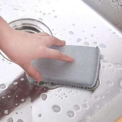 Stainless Steel Wire Mesh Scrubber Sponge