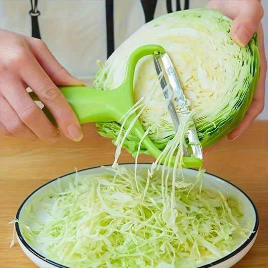 Easy Clean Cabbage Slicer - Great for Red Cabbage, Lettuce and More | Wide-Broached Peeler | Kitchen