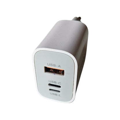 Treqa CS-236 58W USB-C +IOS And USB Charger Head With Type C To Lightning Cable