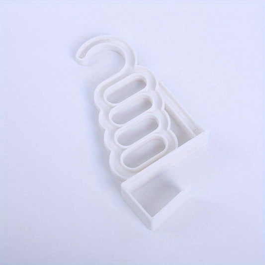 1pc Multifunctional Home Accessories Foldable Clothes Hanger Drying Rack 5 Hole Suit Bathroom Door
