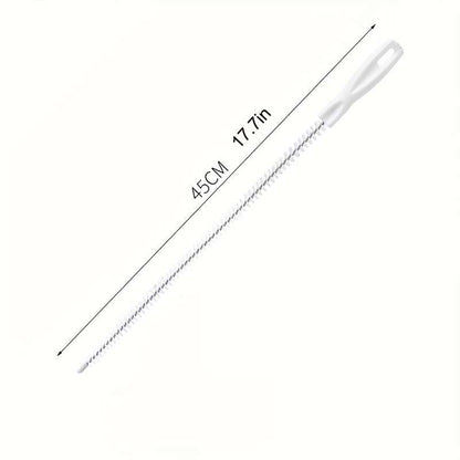 Drain Clog Remover Tool, Flexible Sink Snake Brush