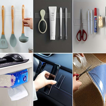 Ultra-Strong Dual-Sided Tape Transparent