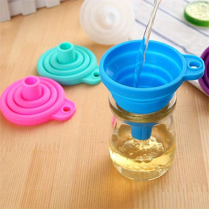 Foldable Silicone Kitchen Funnel