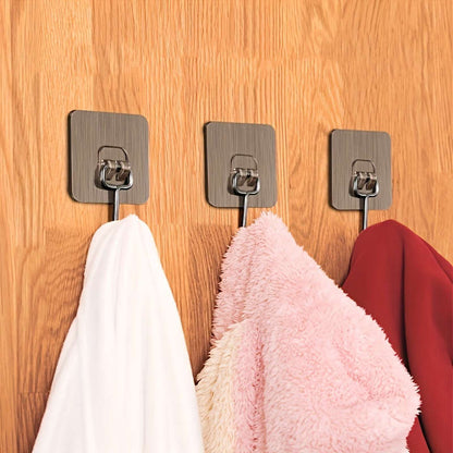 5pcs Super Strong Adhesive Wall Hooks
