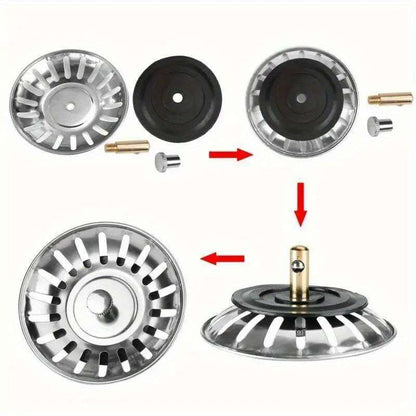 Stainless Steel Kitchen Sink Strainer