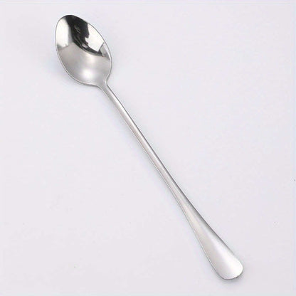 Stainless steel long handle ice tea spoon