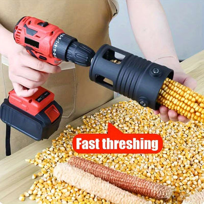 Portable corn thresher