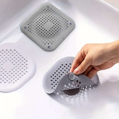 1 Pack Silicone Hair Catcher Drain Filter For Shower, Bathroom And Kitchen, Clog Preventer