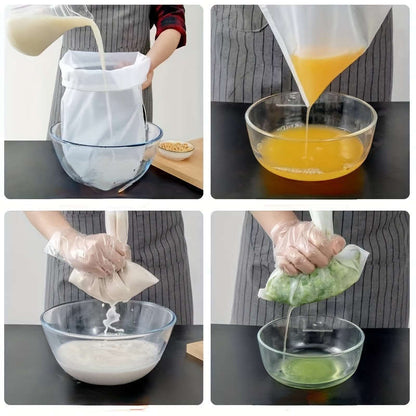 High Quality Nylon Mesh Filter Bags For Juice Residue And Vegetable Filtering