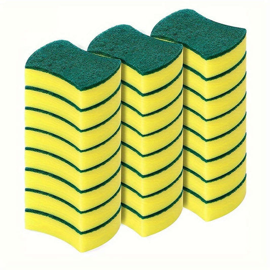 8pcs high quality double sided kitchen cleaning sponge