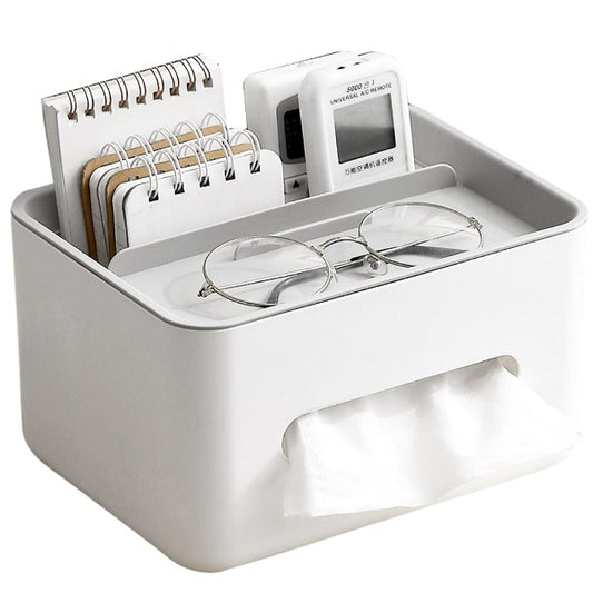 JG20375691 Tissue Paper Box With Phone Holder For Home Office