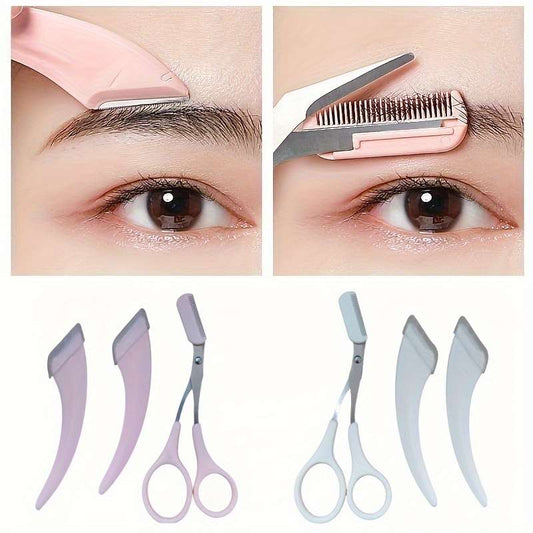 Eyebrow trimming scissors