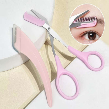 Eyebrow trimming scissors