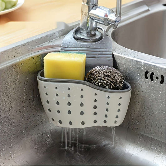 Modern Plastic Hanging Sink Organizer Kitchen Storage Rack（副本）