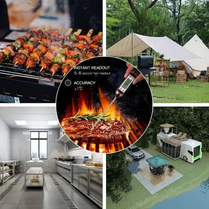 1 piece instant read grill digital thermometer