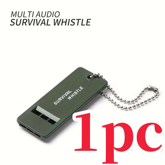 High frequency survival whistle for outdoor adventures