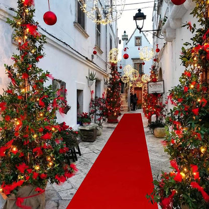 Luxury Red Wedding Aisle Carpet