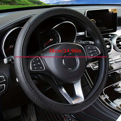 Steering wheel cover