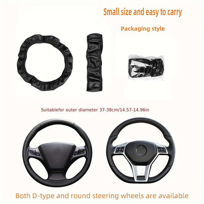 Steering wheel cover