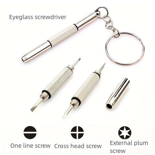 3-in-1 portable glasses repair tool