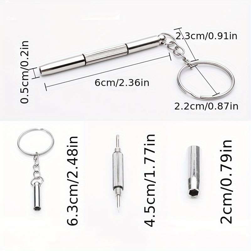 3-in-1 portable glasses repair tool