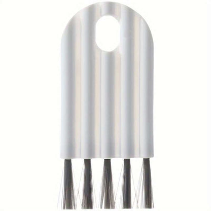 Multifunctional flexible crevice brush, cup cover groove, pacifier and bottle crevice brush, household soft bristle