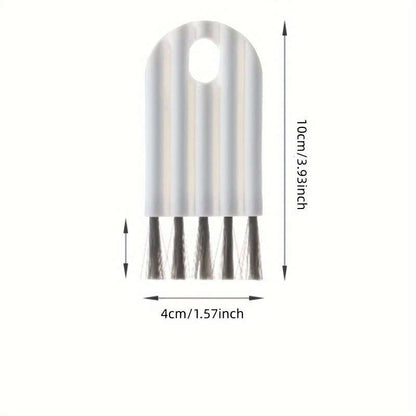 Multifunctional flexible crevice brush, cup cover groove, pacifier and bottle crevice brush, household soft bristle